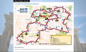 If I can stagger across the finish line at Berlin, I'll have done 4 of the BIG 5 marathons......